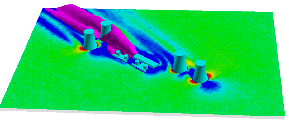 Dispersion sur un site industriel
